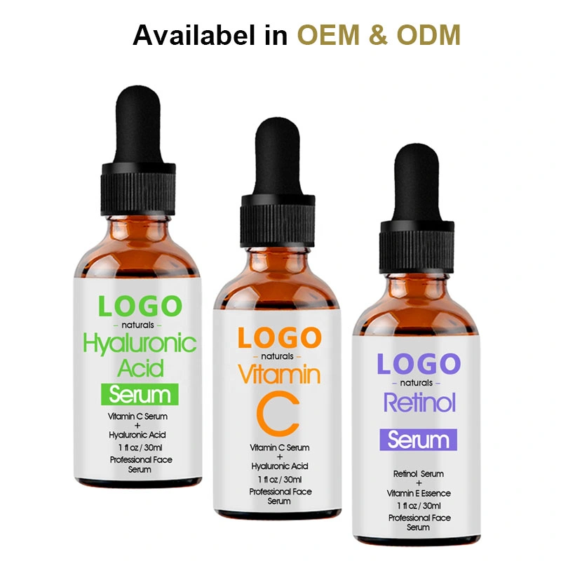 Brightening Turmeric Vitamin C Face Serums Hyaluronic Acid Face Serum