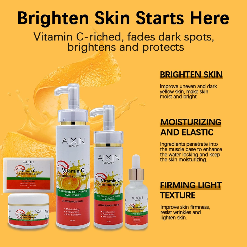 Beauty Cosmetics Skin Care Brightening Anti-Aging Whitening Vitamin C Face Serum