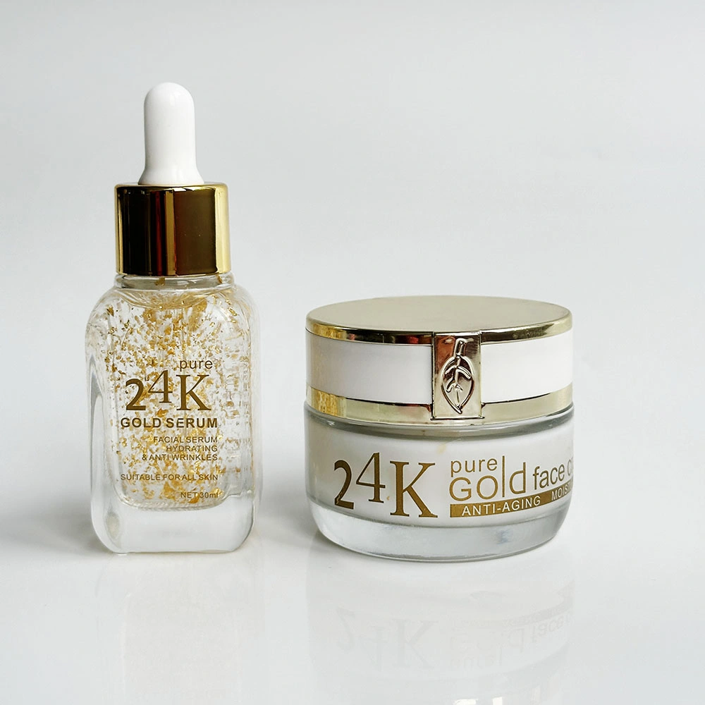 Wholesale OEM/ODM 24K Gold Brightening Lightening Rejuvenating Skincare Anti-Aging Face Cream