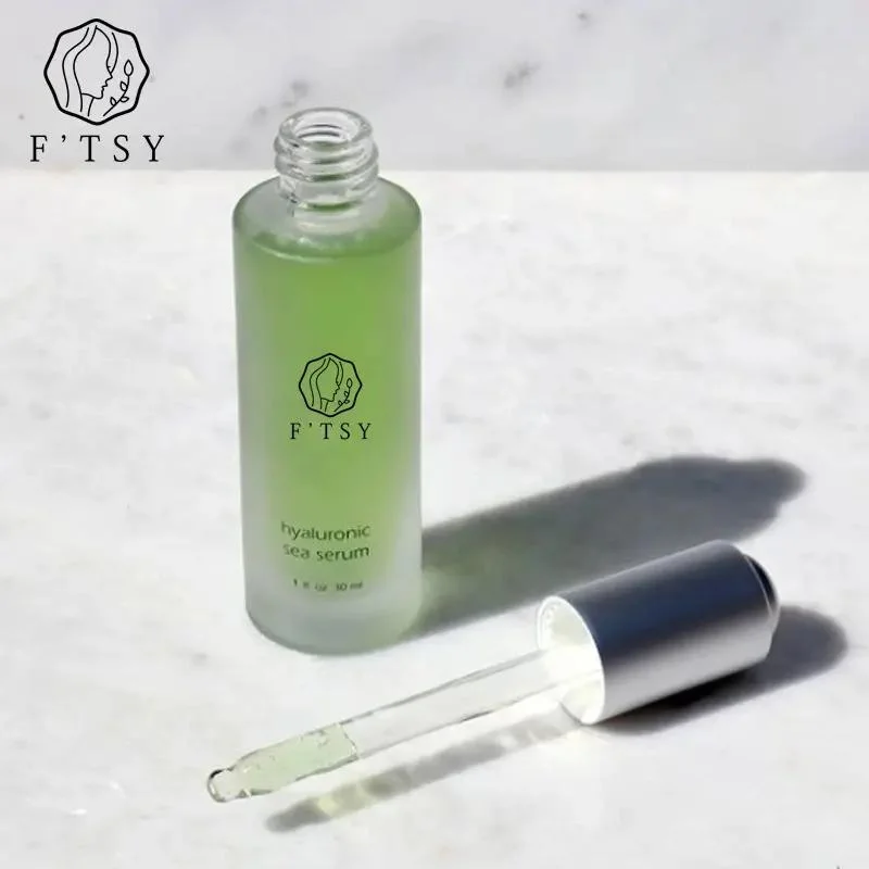 OEM Skin Care Serum Private Label Vegan Green Tea Collagen Brightening Vitamin C Topical Acid 12% Face Serum Vitamin C Retinol Niacinamide Hyaluronic Acid Snail