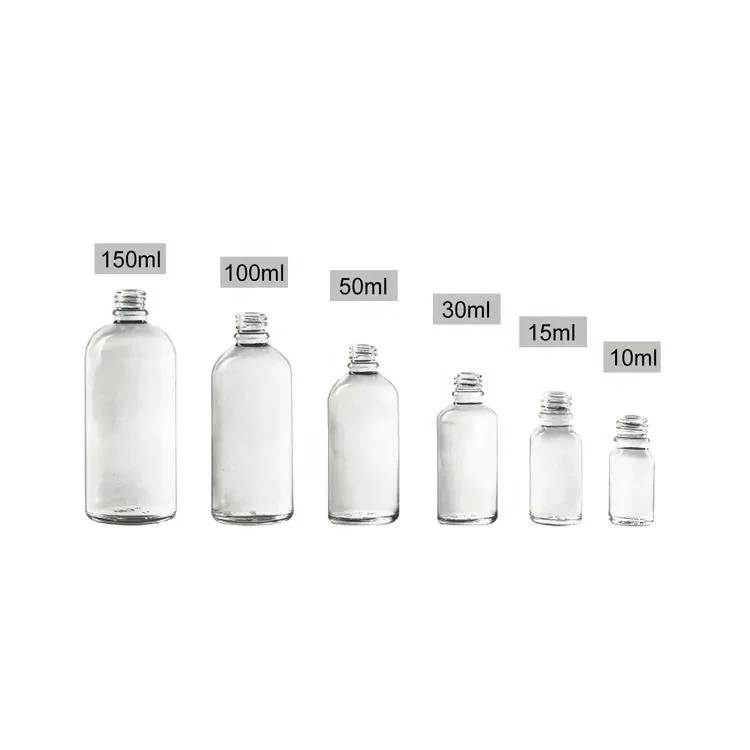 250ml 500ml Glass Bottle Factory Amber and Clear Moulded Serum Glass Vial