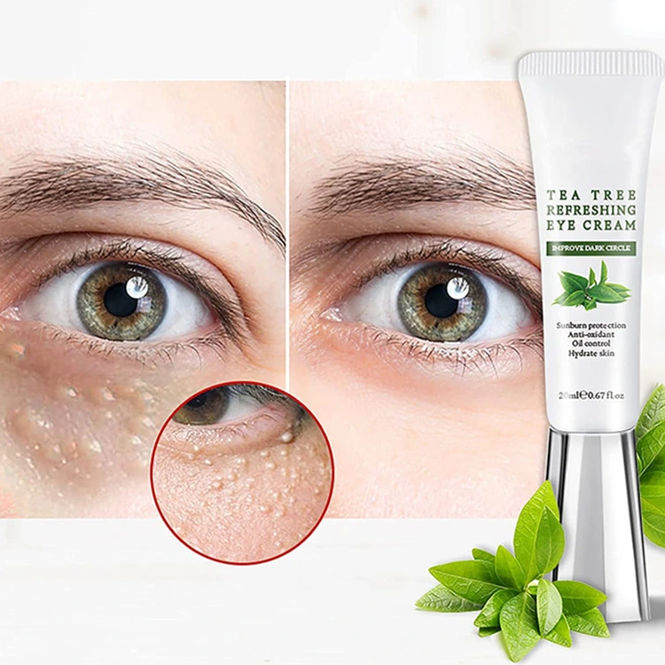 Custom Premium Natural Tea Tree Moisturizing Antioxidant Wrinkles Eye Cream