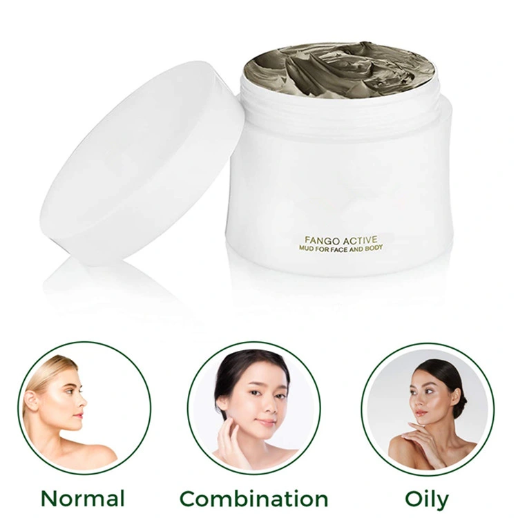 Private Custom Hydrating &amp; Smoothing Active Mud Mask for Face and Body