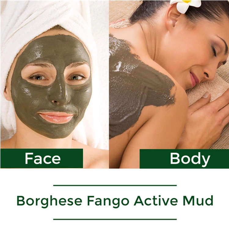 Private Custom Hydrating &amp; Smoothing Active Mud Mask for Face and Body