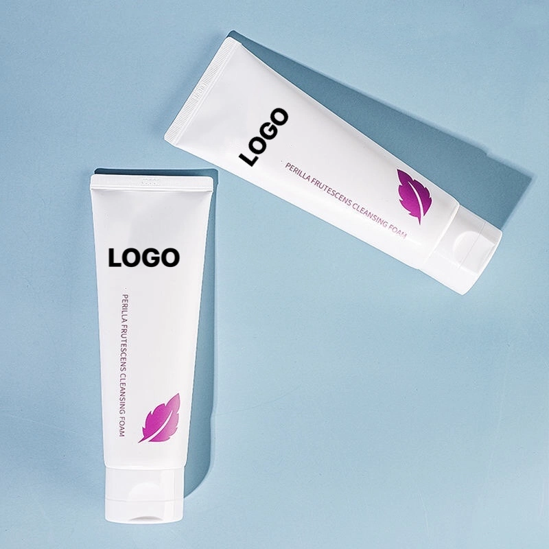 Custom Logo Skincare Bright Light Face Cleansing Foam Hydrating Facial Wash Cleanser