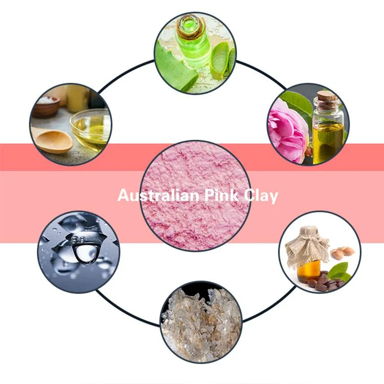 Skin Care Facial Mud Australian Pink Clay Mask for Face