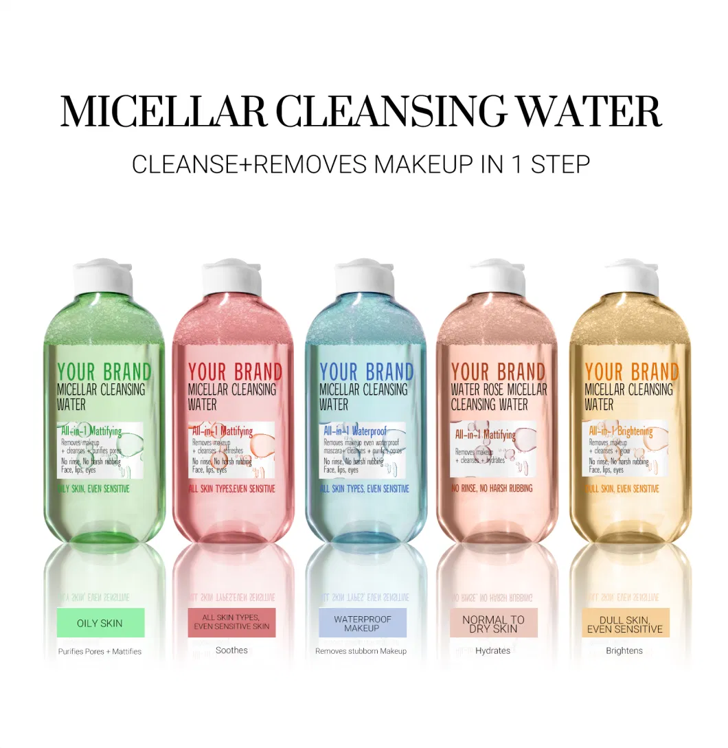 Micellar Cleansing Water Cleanses Makeup Remover