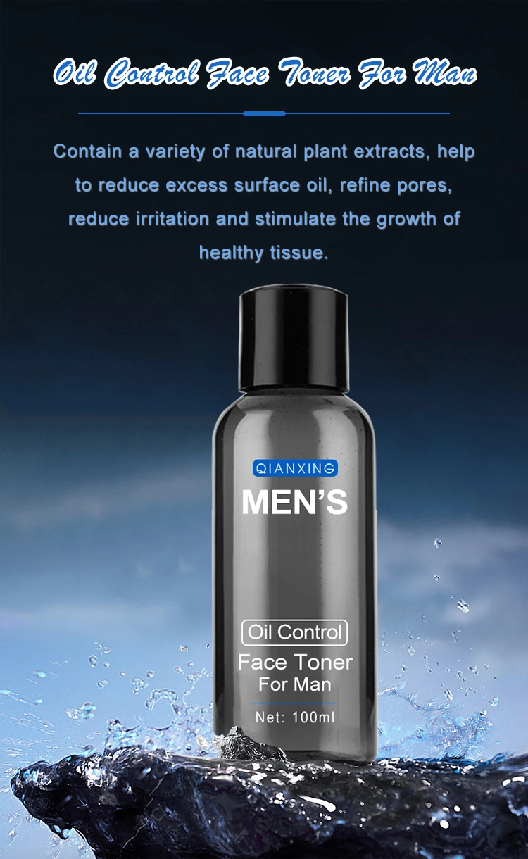 OEM/ODM Facial Moisturizing Skin Toner for Men