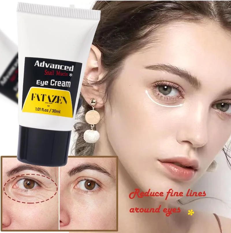 Dark Circles Removal Snail Lifting Anti Aging Wrinkles Tightening Firming Eye Cream