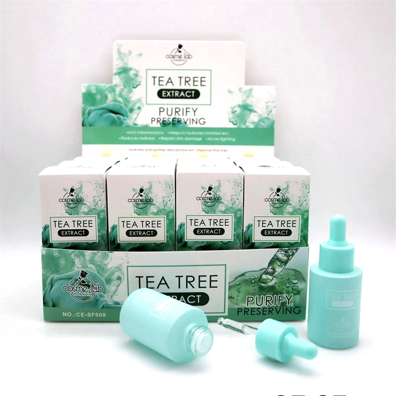 Cosmelab Private Label Tea Tree Serum Facial Purify Calming Face Hydrating Serums Softening Moisturizing Skin Care Serum