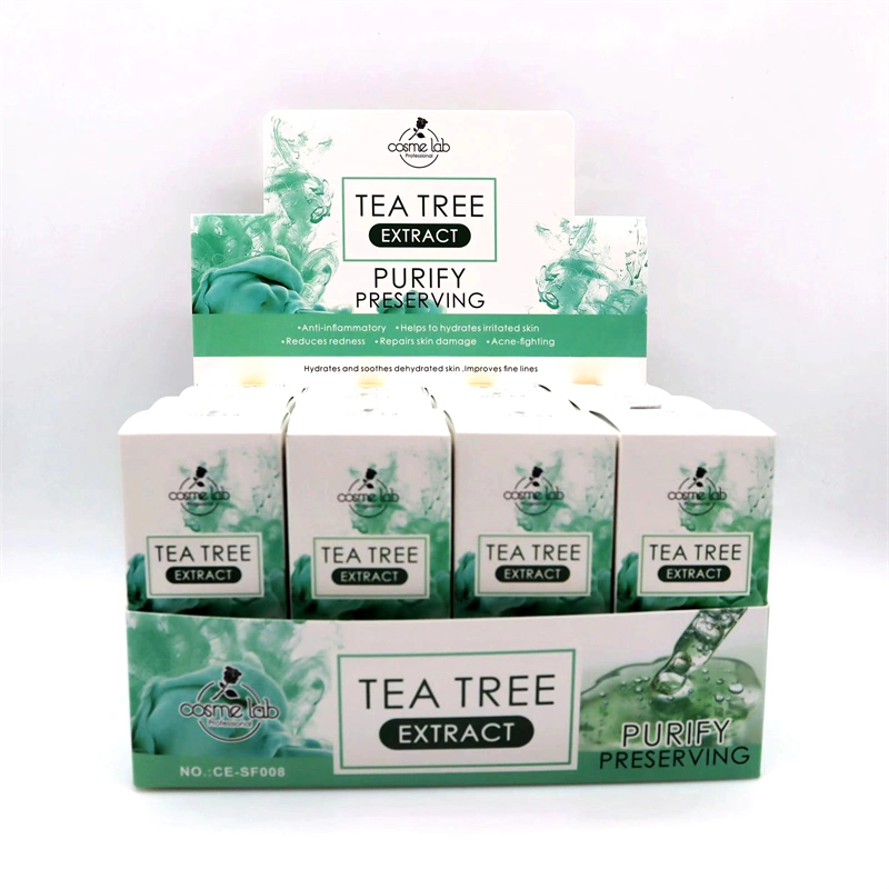 Cosmelab Private Label Tea Tree Serum Facial Purify Calming Face Hydrating Serums Softening Moisturizing Skin Care Serum