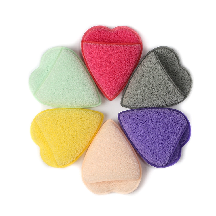 Waterdrop Shaped Glove Washing Face Sponge Cleansing Sponge Facial