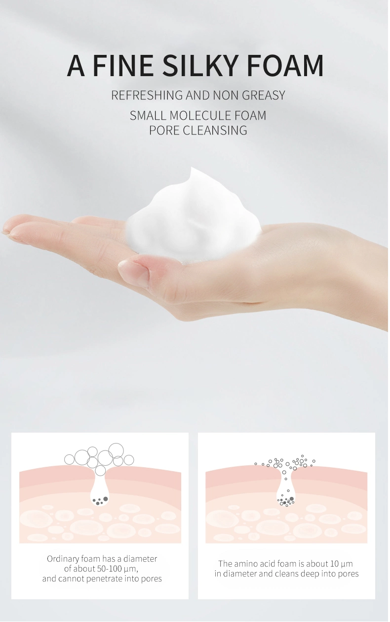 Deep Cleansing and Natural Mild Facial Cleanser Mousses