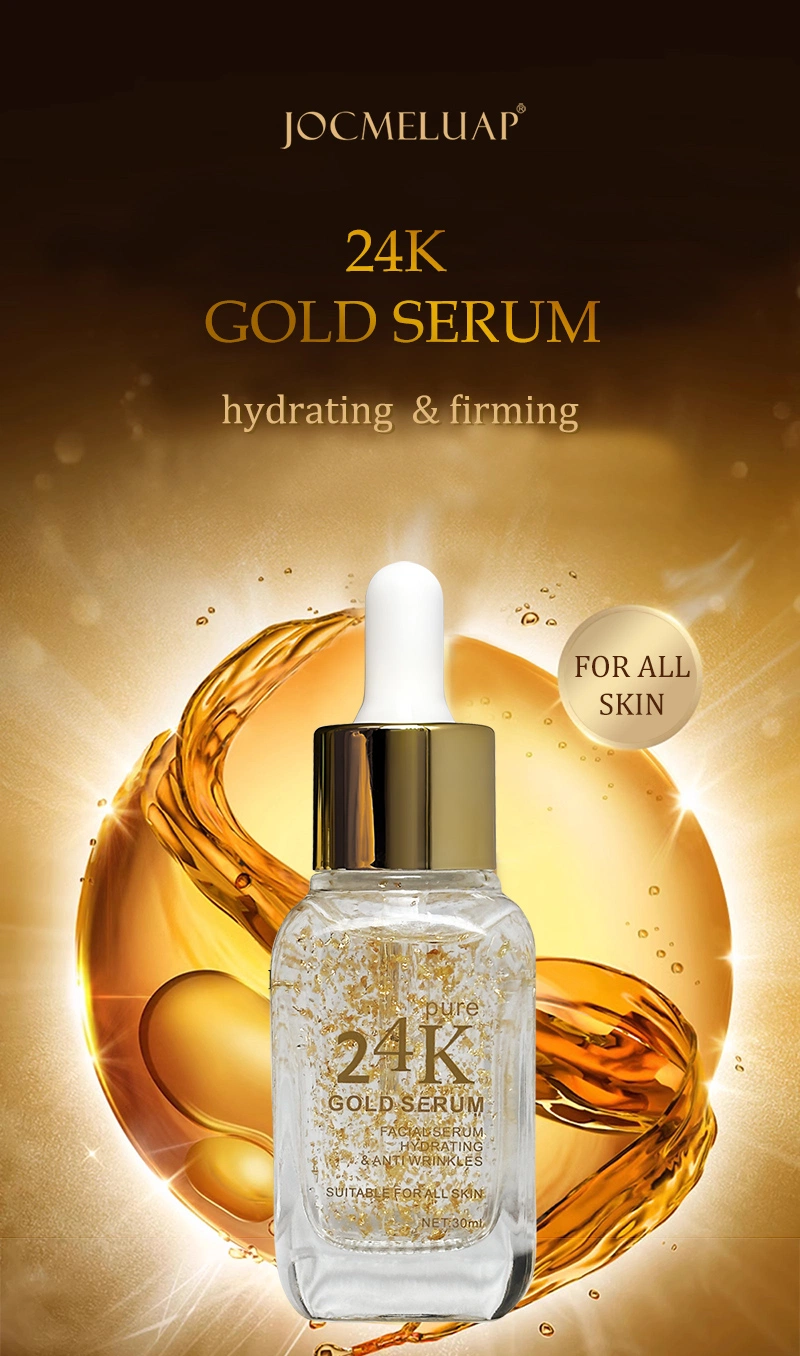 Wholesale 24K Gold Best Collagen Serum for Face with Hydrating Anti-Aging and Anti-Wrinkle Function