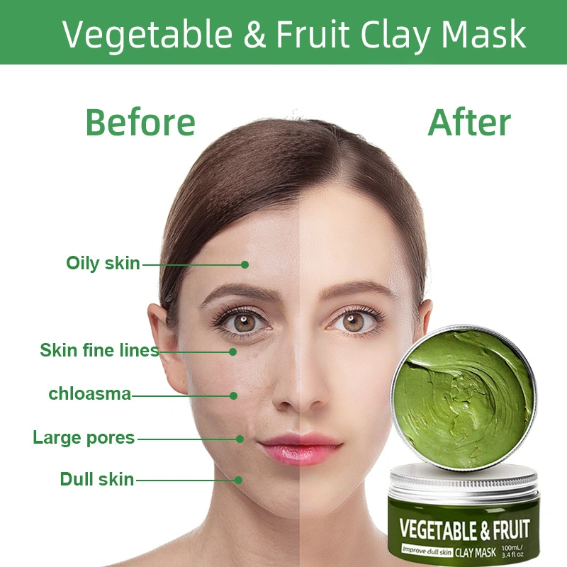 Fruit and Vegetable Multi-Dimensional Smear Clean Blackhead Mud Mask