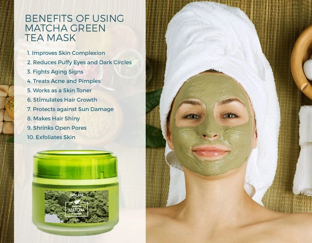 Volcanic Mineral Slurries Remove Blackhead Matcha Cleansing Mud Mask