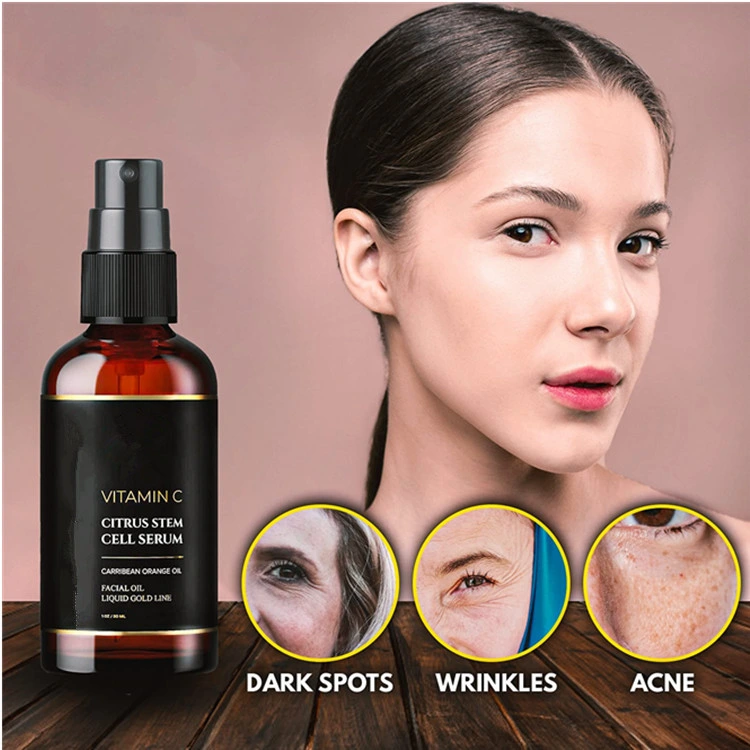 Custom Stem Cells Vitamin C Serum Skin Brightening Facial Serum