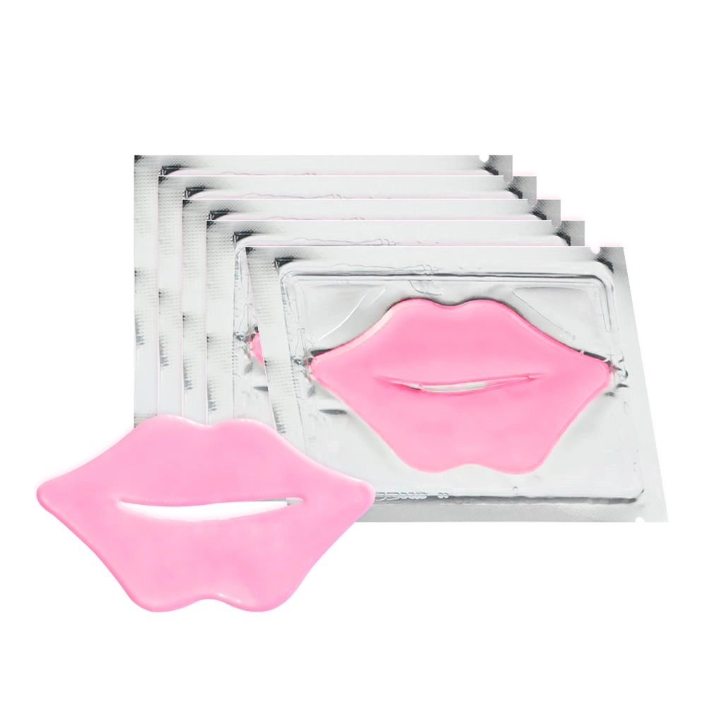 High Quality Vegan Plump Hydrogel Whitening Gold Collagen Lip Crystal Mask