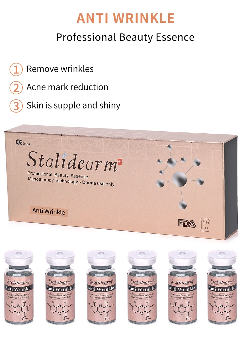 OEM ODM Skin Care Facial Serum Anti-Inflammatory Acne Anti-Aging Firming Moisturizing No Needle Mesotherapy Serum