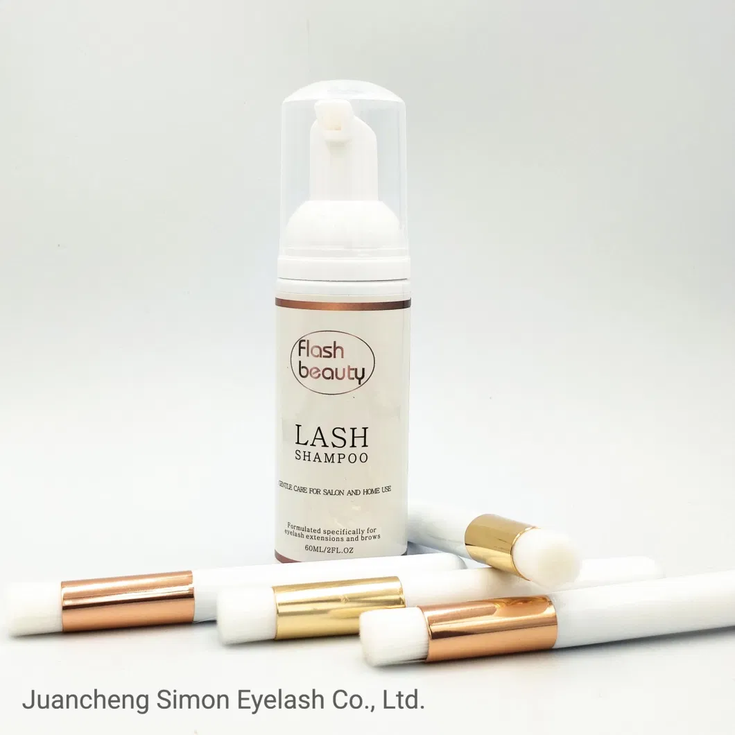 OEM Oil Free Eyelash Extension Lash Bubble Eyelash Cleansing Foam Cleanser