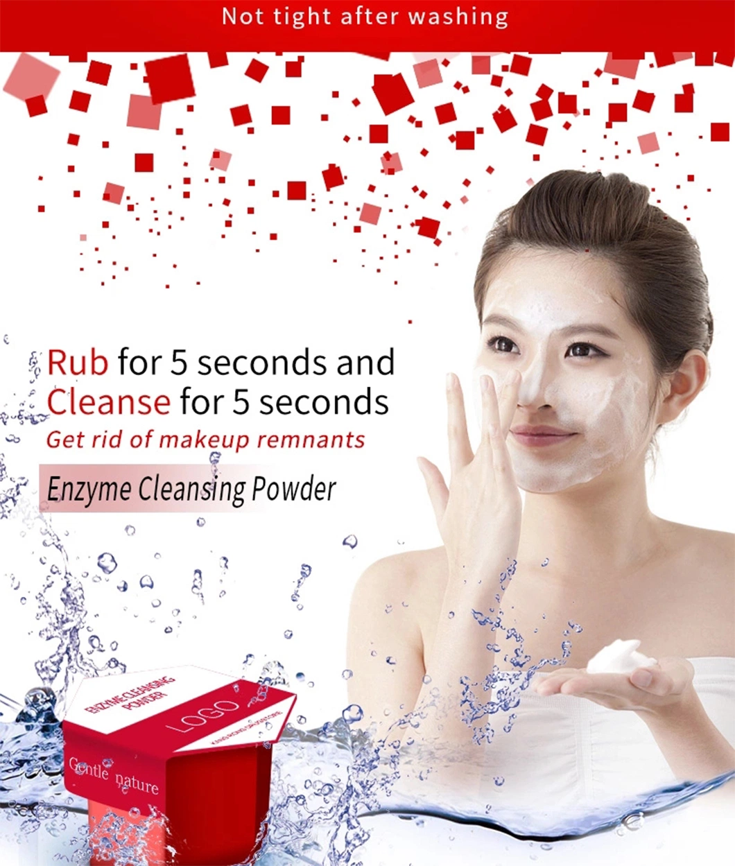 Cleansing Product Facial Cleanser Enzymes Powder