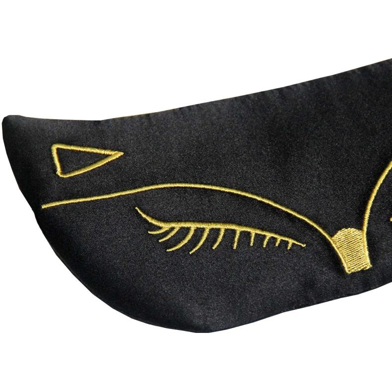 New Design 100% Mulberry Silk Eye Mask Night Mask Gift for Men Women