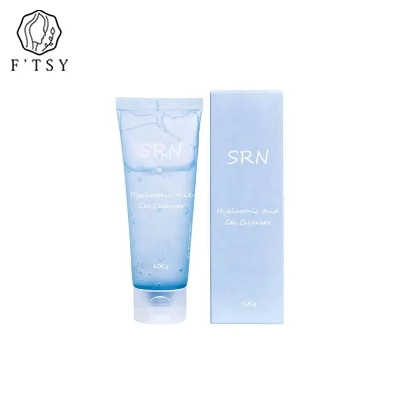 Private Label Moisturizing Nourishing Deep Cleansing Hyaluronic Acid Facial Gel Cleanser