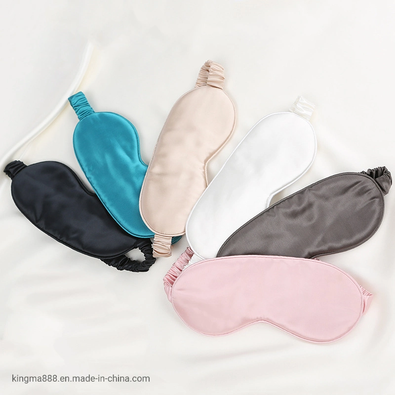 Sleeping Night Eyeshade Cover Satin Silk Sleep Set Mask Blindfold