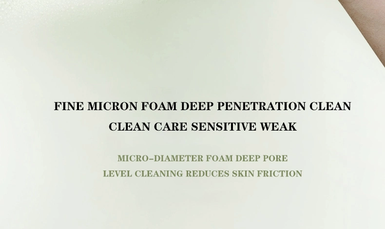 Deep Cleansing and Natural Mild Facial Cleanser Mousses