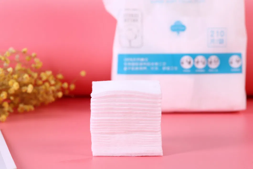 Factory Direct Makeup Remover Pure Cotton Facial Pads Lint Free Wipes for Facial or Nail