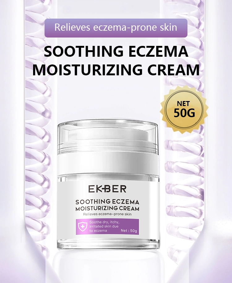 Private Label Soothing Eczema Moisturizing Cream Chinese Herbal Moisturizer Relieves Eczema-Prone Skin