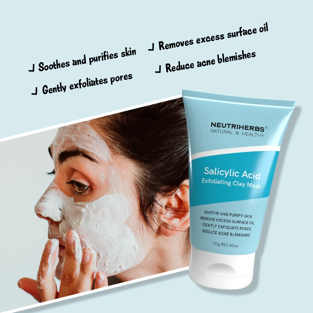 Natural Deep Cleansing Hydrated and Smooth for Dry Skin Salicylic Acid Clay Mask