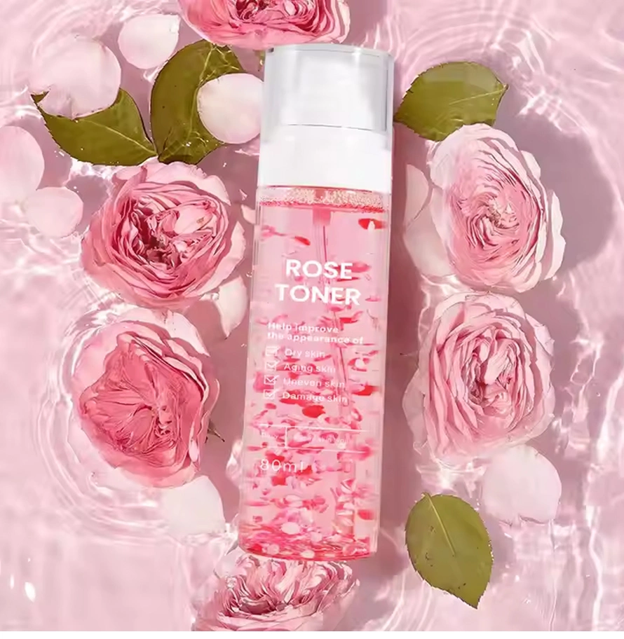 Ditong Private Label OEM/ODM Moisturizing Skin Care Skincare Natural Organic Pure Rose Water Facial Mist Face Toner Spray for Face