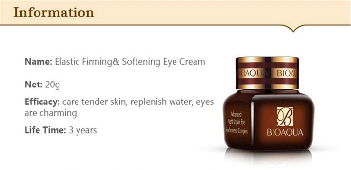 OEM Bioaqua Cream for Eye Moisturizing Eye Cream