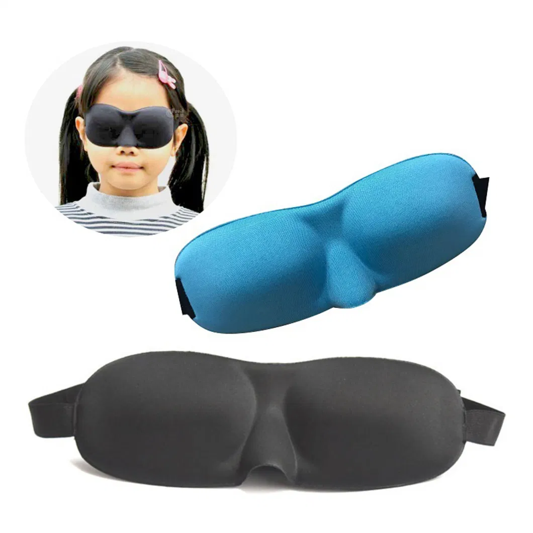 Adjustable Strap Soft and Comfortable Night Blindfold 3D Sleep Eye Mask for Women Men for Sleeping Shift Work Travel