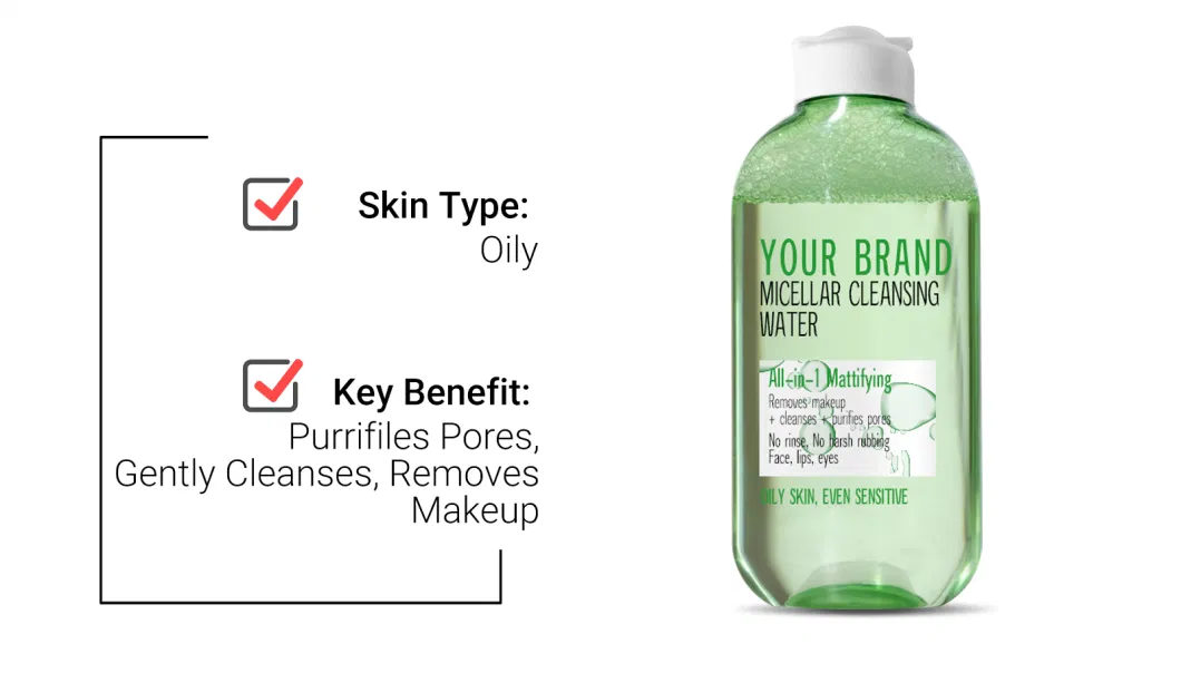 Micellar Cleansing Water Cleanses Makeup Remover