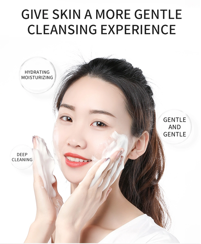 Deep Cleansing and Natural Mild Facial Cleanser Mousses