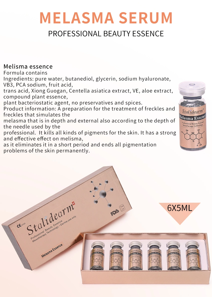 Private Label Stalidearm Anti Melasma Whitening Face Serum Moisturizing Facial Face Serum