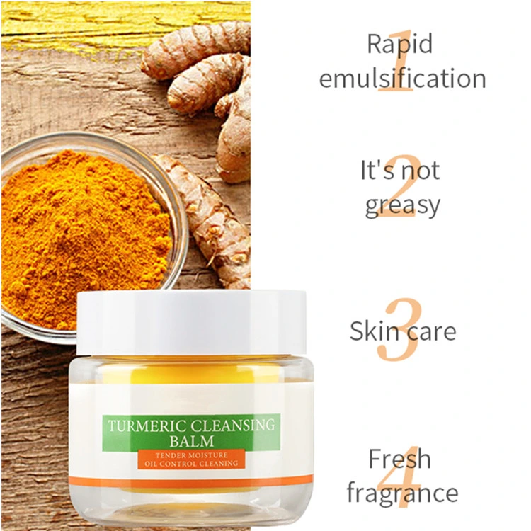 Natural Organic Makeup Face Cleansing Cream Turmeric Cleansing Balm