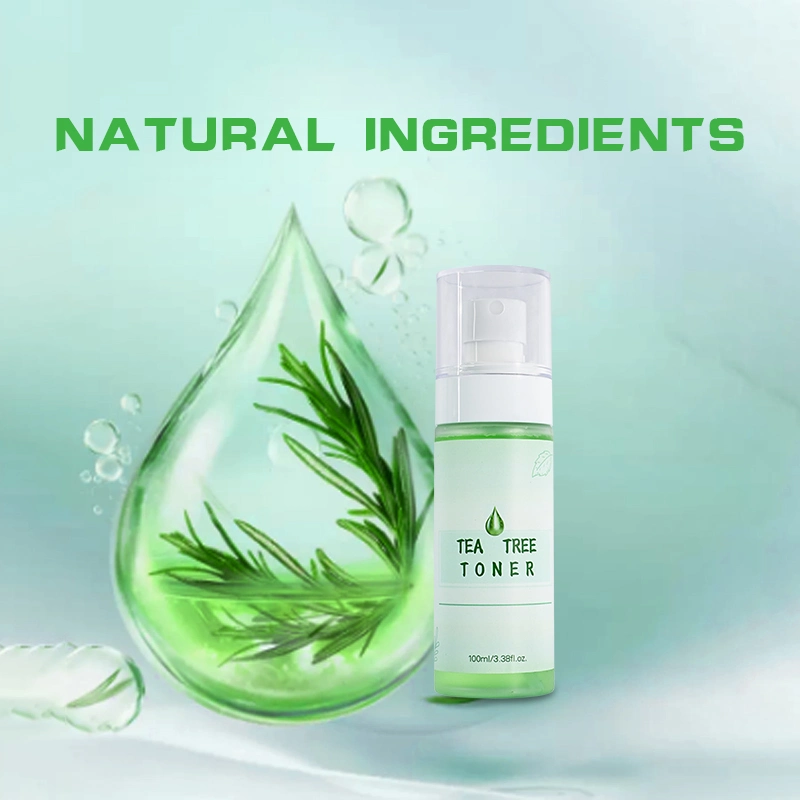 Aixin Private Cosmetic Face Skin Care Product Tea Tree Oil Balancing Acne Control and Exfoliating Skin Lightening Toner