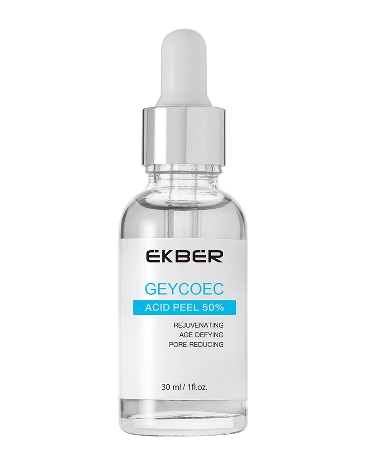 Glycolic Acid 50% Face Serum for Acne Whitening Aging Rough Skin Chemical Peel Solution Glycolic Acid Skin Care