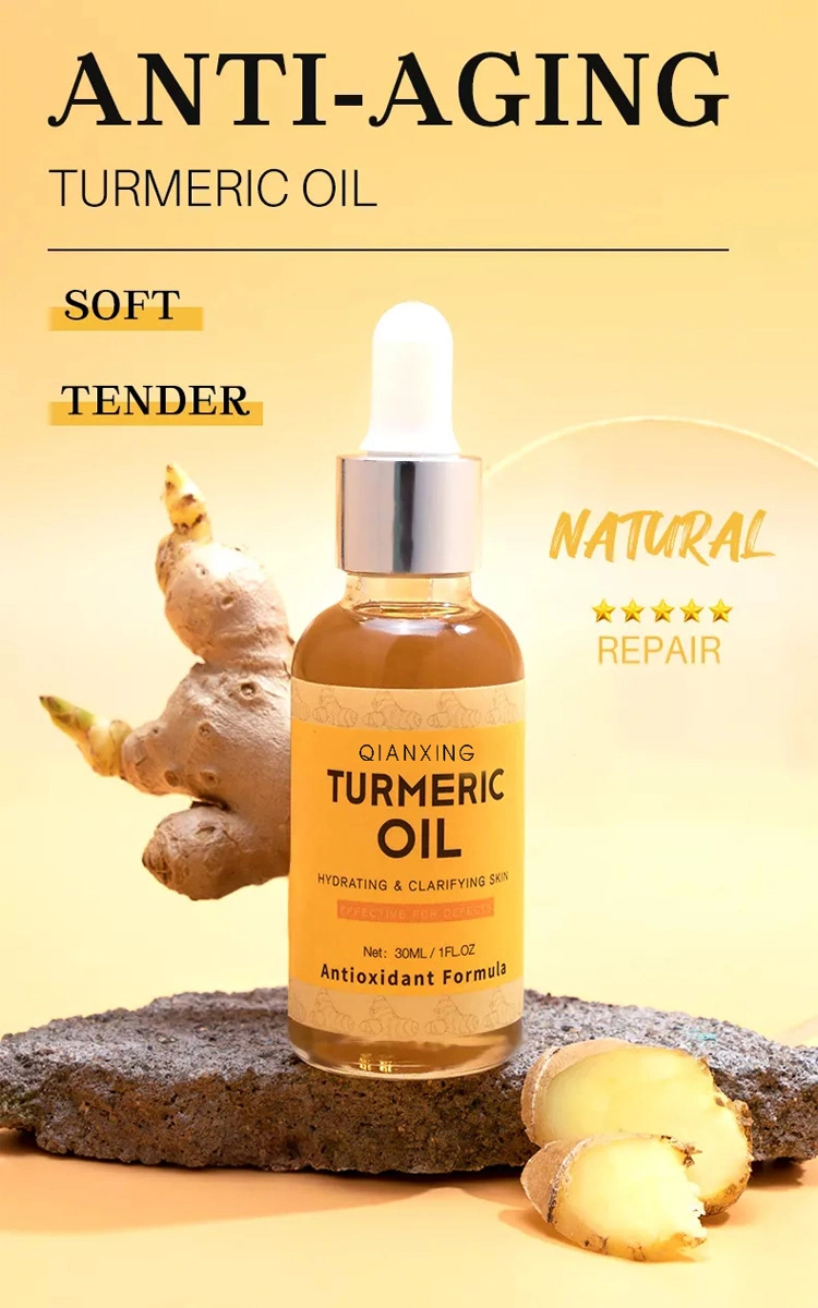 Skin Care Brightening Glows Facial Skin Organic Turmeric Oil Face Serum