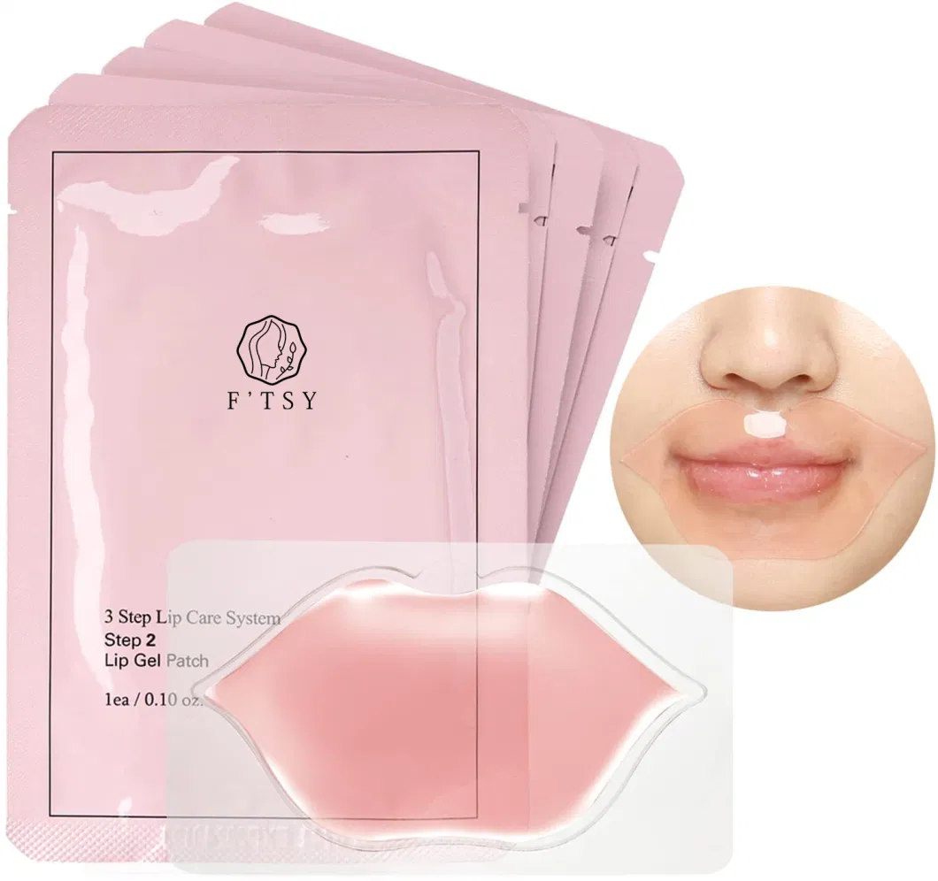 Hot Selling Crystal Collagen Hydrogel Lip Masks for Dry Lips