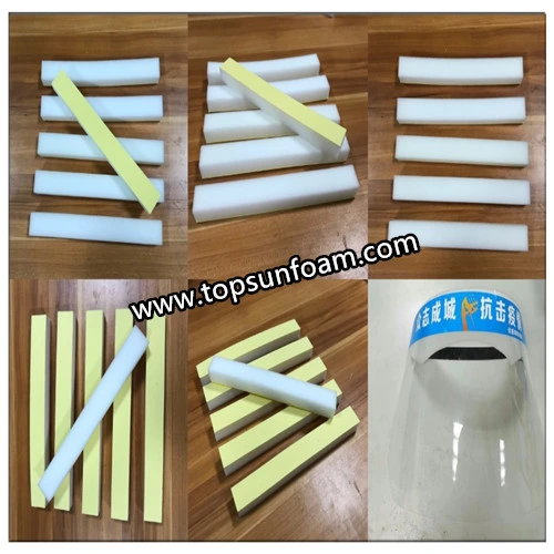 Mask Foam Strip with One Side Adhesive for The Shield