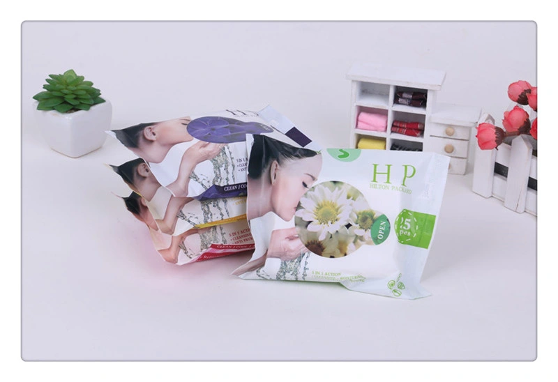 High Quality Feminine Make up Remover Wet Wipes Makeup Wipes Packaging for Face Cleaning