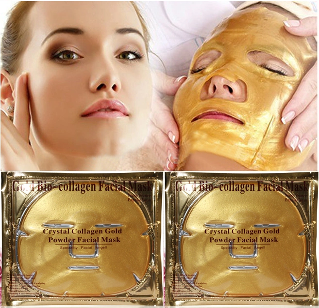 Anti Wrinkle Moisturizing Collagen Face Film 24K Gold Face Mask