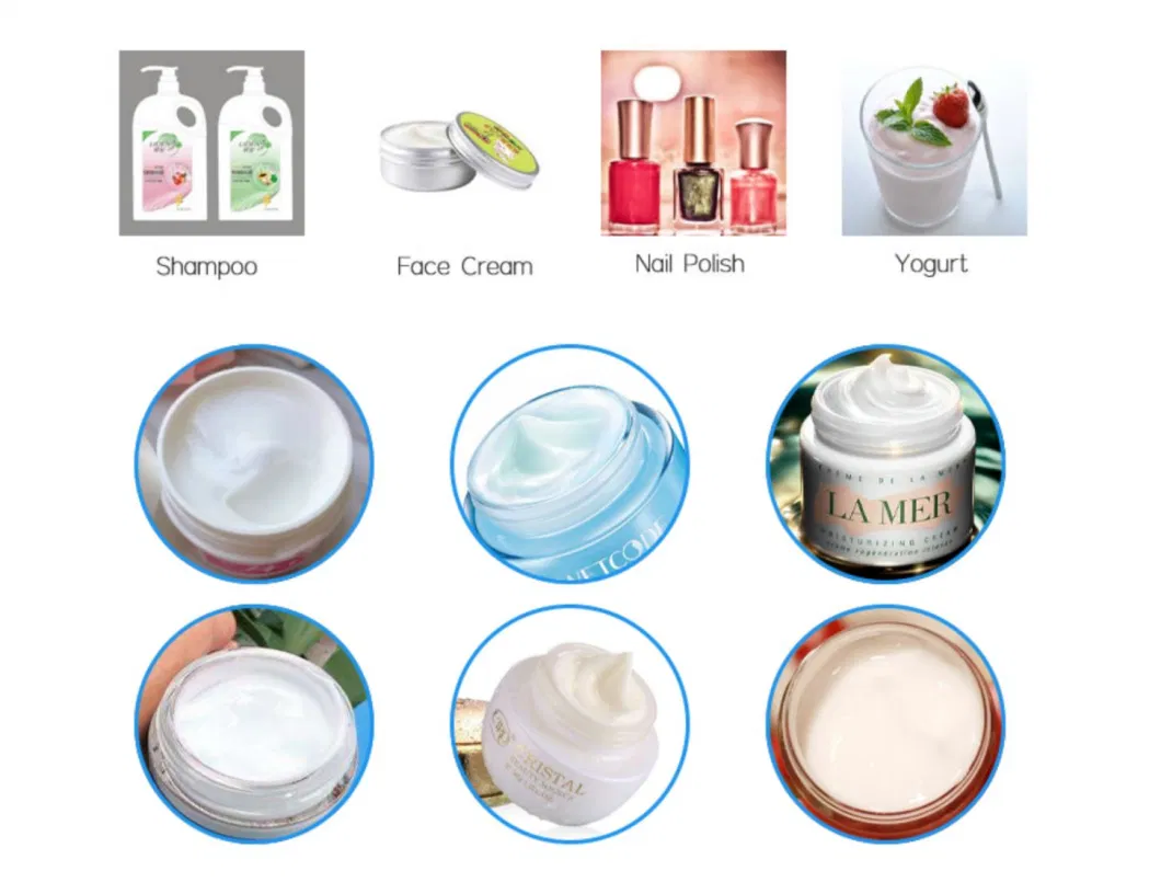 Facial Cream/Lotion/Makeup Revomer/Hand Sanitizer Gel/Cleansing Foam /Vacuum Food Lotion Emulsifying Cosmetic Cream Mixer Machine