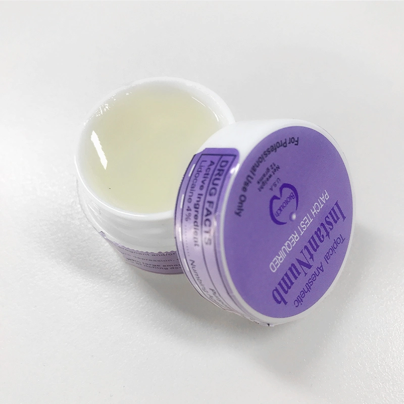 Purple Numbing Anesthetic Cream for Eyes