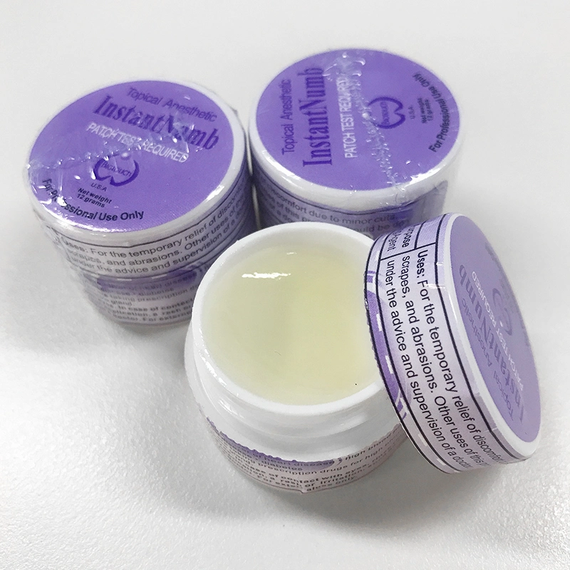 Purple Numbing Anesthetic Cream for Eyes