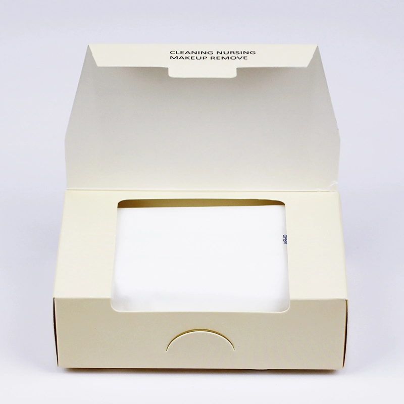 Disposable Non-Woven Make-up Remover Dry Wipes in Box